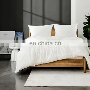 High Quality Plain Color Warm Water Wash Cotton Duvet Cover Set thumbnail-3