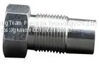 Stainless Steel Fiber Optic Connector Precision Turned Components thumbnail-1