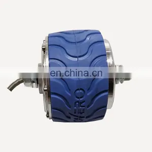 BLDC Programmable 4 Inch 100mm 36V/24V 200W Built-in Encoder Servo Hub Motor for Robotics thumbnail-1