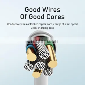 Remax RC-175a Wholesale TPE 22.5W Type c Strong Fast Usb Charge Data Cable thumbnail-3
