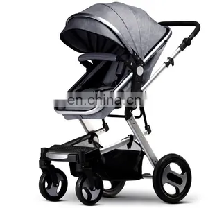 Luxury High Landscape Baby Stroller thumbnail-2