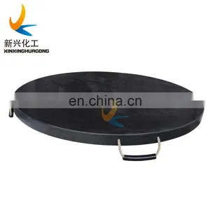 Foot Support Cribbing Jack UHMWPE Polyethylene Stabolizer Outrigger Pads Spreader Plates Crane Mats Hot Sale UHMWPE Crane Floats thumbnail-3