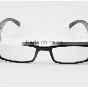 Ultra Bright Dual LED Lighted Up Map Book Readers Reading Black Full Frame Eye Glasses Eyeglass Spectacle Diopter Magnifier Ligh thumbnail-1
