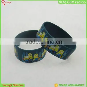 2016 BPA Free Silicone Bracelet, Cheap Silicone Wristband thumbnail-2