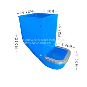 Rabbit Feeder 12cm Farm Rabbit Food Feeder Automatic Rabbit Feeder thumbnail-3
