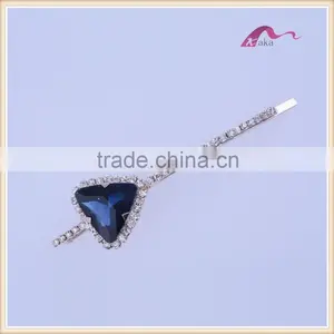 Fashion Design Crystal Hair Pins Good Quality Alloy Hair Pins for Female thumbnail-2