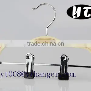 Used Wood Pants Hanger Fashion Clothes Plywood Hanger thumbnail-1