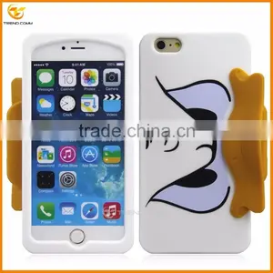 New Products Cute Duck Silicone Case for Iphone 6 thumbnail-1