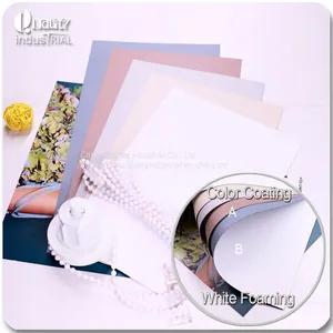 China Supply New Color Coating Foaming Blinds Shade Fabric for Roller thumbnail-1