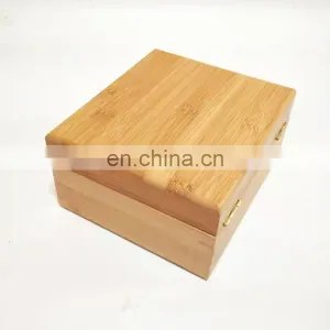 High Quality Customized Kitchen Premium Durable Bamboo Oil Storage Box With Lid Home Storage & Organization Pantry Organizer thumbnail-5