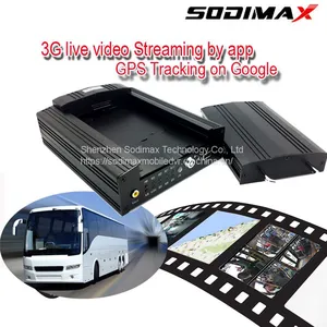 8 Channel 720P AHD Camera HDD Mobile DVR Live Video Monitoring Hard Drive RJ45 MDVR thumbnail-4