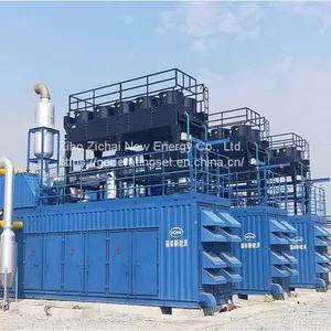 AC Three Phase Gas Power Plant Generating Electricity Generator Set for Sale thumbnail-3