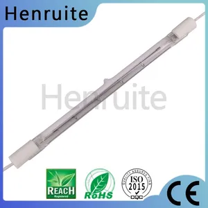 500mm 2000w Factory Good Price Clear Heating Drying Tube Short Wave Halogen Heating Lamp 1600w thumbnail-1