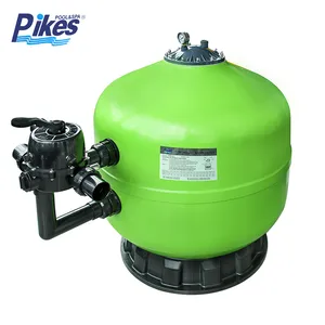 Pikes Fluorescent Green Glossy Surface Fiberglass Sand Filter Wholesale New Pool Filter for Swimming Pool Filtration thumbnail-1