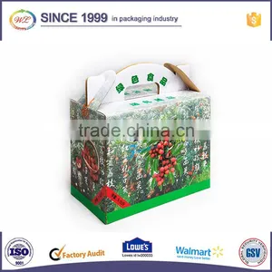 Custom Printed Corrugated Cardboard Box Vegetables for Fruit and Vegetable thumbnail-1