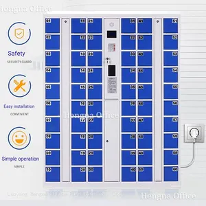 Intelligent Storage Locker With Barcode System | Shopping Mall in Tartu, Estonia | Customizable Colors & USB Charging thumbnail-5