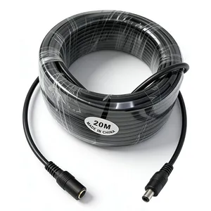 DC Male and Female 12V Router Camera Adapter LED Light Strip Car Equipment Power Extension Cable5-meter Plug thumbnail-4
