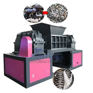 Continuous Heavy Metals Shredder Damaged Cars Crusher HMS Heavy Melting Steel Scrap Wire MS Iron Shredder EPC thumbnail-1