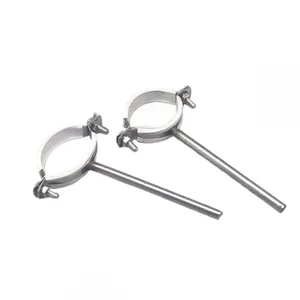201 Stainless Steel Pipe Clamp Hanger Pipe Bracket thumbnail-2