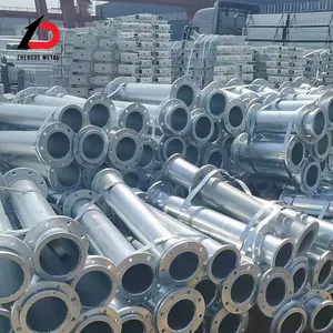 Hot Dipped 38mm Galvanized Steel Round Pipe ASTM A53 Z80 Z100 Coating Factory Direct Price Per Meter for Structure Use thumbnail-3