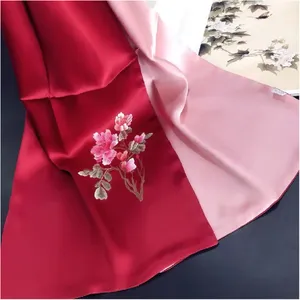 Embroidered Long Scarf thumbnail-4