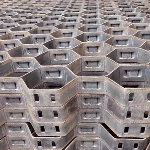 Refractory Welded Stainless Steel Wire Hexmesh 48mm Mesh Size Double Clench Bonding Hole Hexmetal for Foundry Furnace Wholesale thumbnail-6