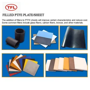 Multi-Filler Wearproof Corrosion Resistant Filled PTFE Sheet Ptfe Tubing thumbnail-2