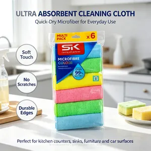 OEM ODM Microfiber Car Detailing Towel Thick High GSM Edgeless Microfiber Cloth for Auto Wash Polishing thumbnail-1