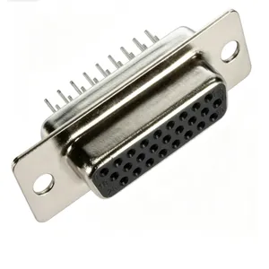 HARTING 09562515500 D-Sub High Density 26 Position Female Straight Through Hole PCB Connector thumbnail-2
