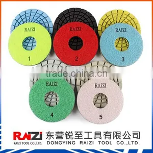 5-step Concrete Polishing Pads 5 Inch thumbnail-1
