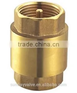 Brass Check Valve With Filter and Plastic Core CE Proved thumbnail-2