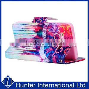 Printing Leather Wallet Case For SamsungA5 thumbnail-4
