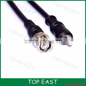 BNC Cable BNC Male Over the Machine to RCA Male 1 m Monitor Cable 75 RG58 thumbnail-1
