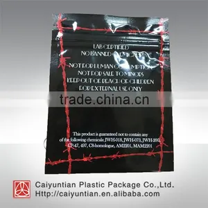 Custom 3g PURE SIN Herbal Incense Packaging Bags thumbnail-1