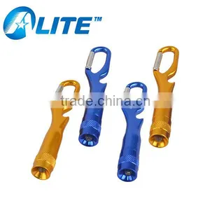 1 LED Metel Aluminum LED Carabiner thumbnail-1