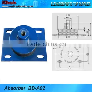 Elevator Rubber Shock Absorber thumbnail-1