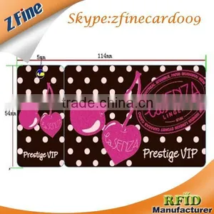Zfine Custom Luggage Identification Tag Print 2 Part Snap-off Pvc Card thumbnail-2