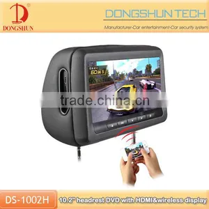 10.1 Inch Car Headrest DVD With HDMI and Wireless Display thumbnail-1