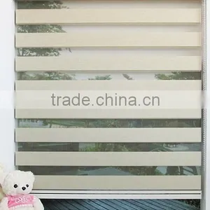 Double Layer Roller Blinds,polyester Roller Zebra Blind Curtain thumbnail-2