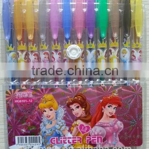 BP Style Fruit Scent 16 Colors Glitter Gel Pen thumbnail-1