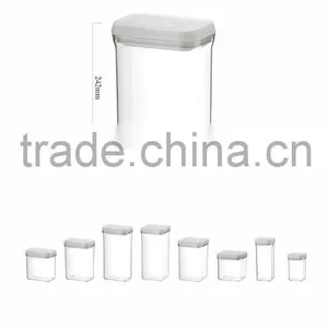 Plastic Fresh Sealed Cans, PS Sealed Can AS PS Airtight Container,clear Candy Can thumbnail-2