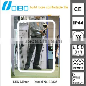New Modern IP44 Led Lighted Vanity Mirror Bathroom Backlit Mirror Quality Choice Most Popular thumbnail-4