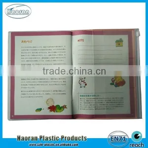 Plastic Diary Cover With Document Bag thumbnail-4