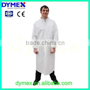Non Woven Fabric Disposable Knee High Lab Coats thumbnail-1