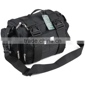 LAOA 15inch Double Layers Thicken Electrician Repair Tool Bag Oxford Fabric Waterproof Wear-resisting Tool Bag LA212817 thumbnail-1