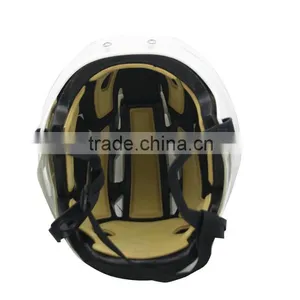High Quality Strong PP TPU Ear Protector Ice Hockey Helmet for Sale With Wire or Stainless Stell Mask Grill thumbnail-6