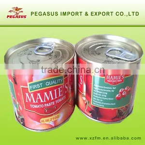 Easy Open and Normal Lid Canned Tomato Paste Brix 28-30 thumbnail-2