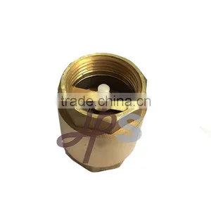 Brass Spring Check Valve With Plastic Core thumbnail-1