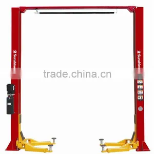 **QJ-Y-2-35D 2 Pole Hydraulic Car Lift,clear Floor Lift thumbnail-1