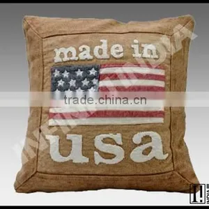 VINTAGE CLASSIC CANVAS CUSHION, VINTAGE CUSHION thumbnail-1